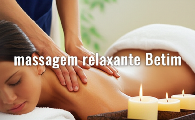 massagem relaxante Betim